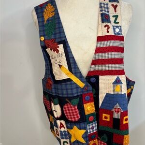 Vintage teacher vest